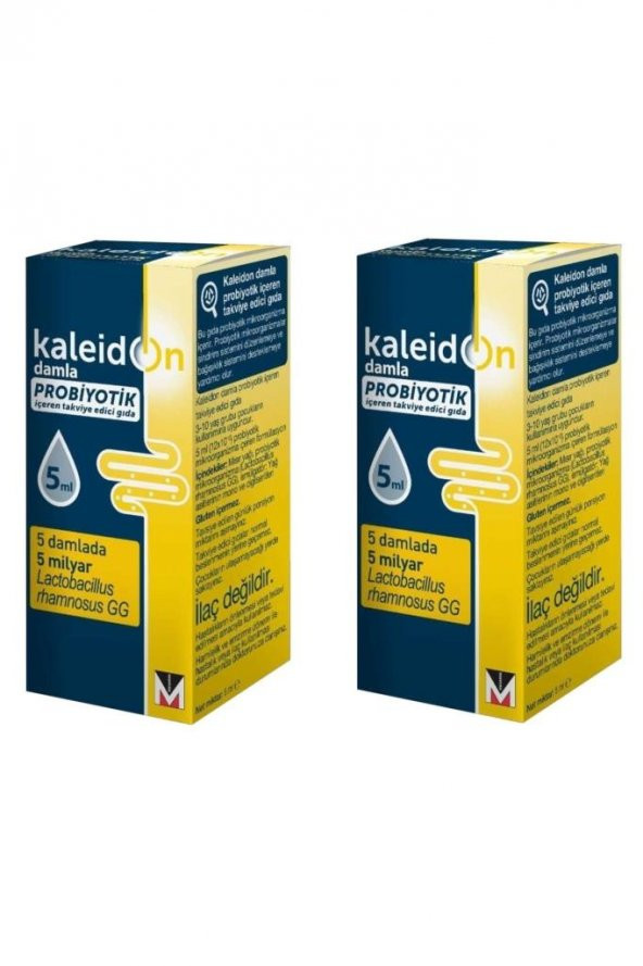 Kaleidon Probiyotik Damla 5 Ml 2Li PAKET (SKT:05/2027) ürün görseli 1