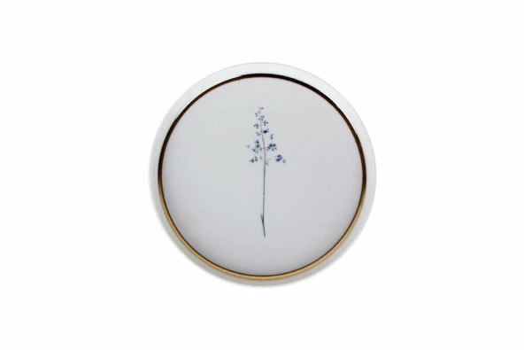 Porland Botanical Serisi 18cm Düz Tabak Desen8 ürün görseli 1