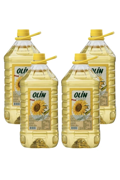 Olin Ayçiçek Yağı 5 lt Pet x 4 Adet (20 lt) ürün görseli 1