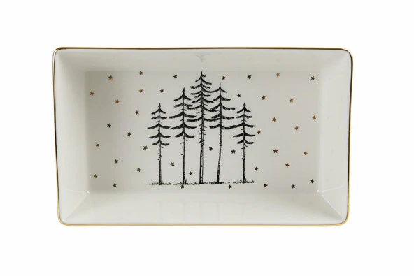 Porland Forest Serisi 19cm Kahvaltı ve Meze Tabağı ürün görseli 1