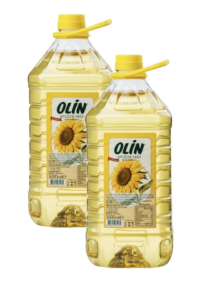 Olin Ayçiçek Yağı 5 lt Pet 2 li ürün görseli 1
