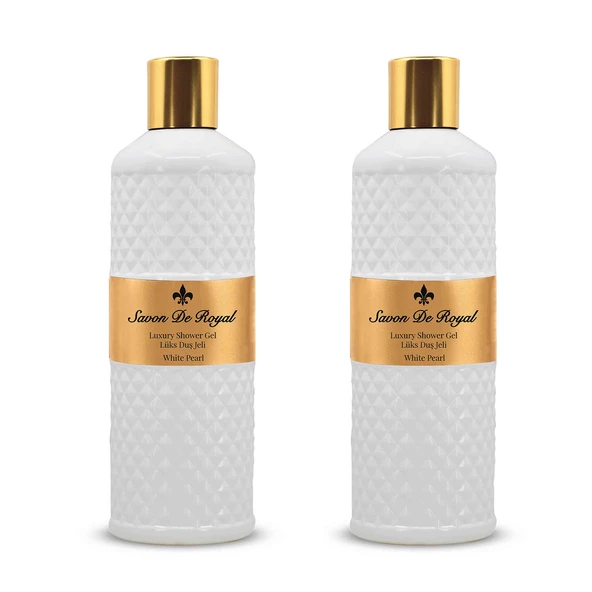 Savon De Royal Pearl Duş Jeli Beyaz 500 ml 2 Adet ürün görseli 1