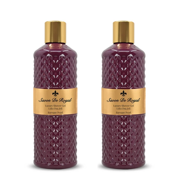Savon De Royal Pearl Duş Jeli Mor 500 ml 2 Adet ürün görseli 1