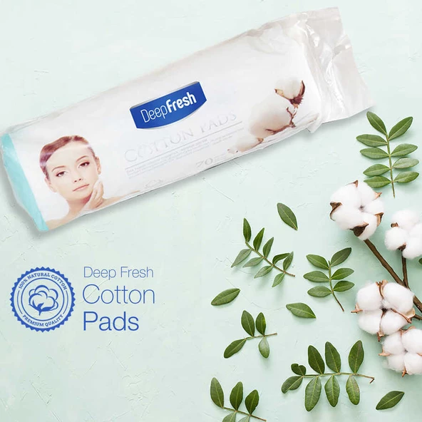 Deep Fresh Makyaj Temizleme Pamuğu 70 Adet - Resim 7