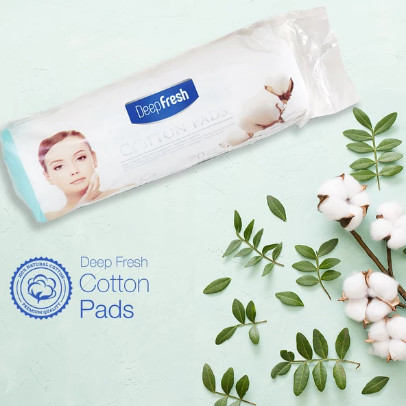 Deep Fresh Makyaj Temizleme Pamuğu 70 Adet - Resim 3