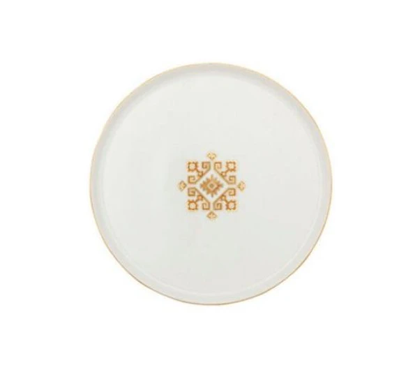 Porland Arabesque Serisi 21cm Düz Tabak Desen1 ürün görseli 1
