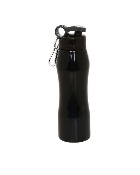 Mikro 750 ml Çelik Matara Siyah ürün görseli 1