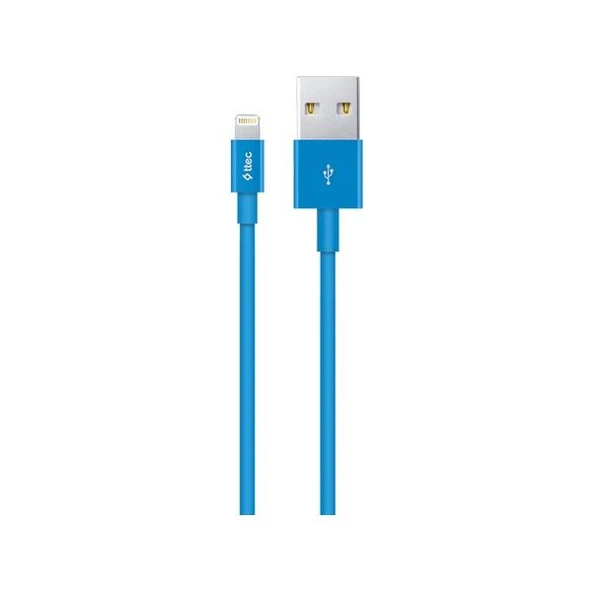 Ttec 2DK7508M Lightning Şarj ve Data Kablosu Mavi ürün görseli 1