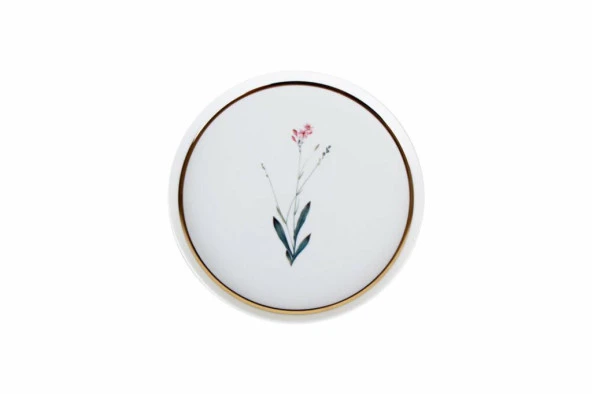 Porland Botanical Serisi 21cm Düz Tabak Desen4 ürün görseli 1