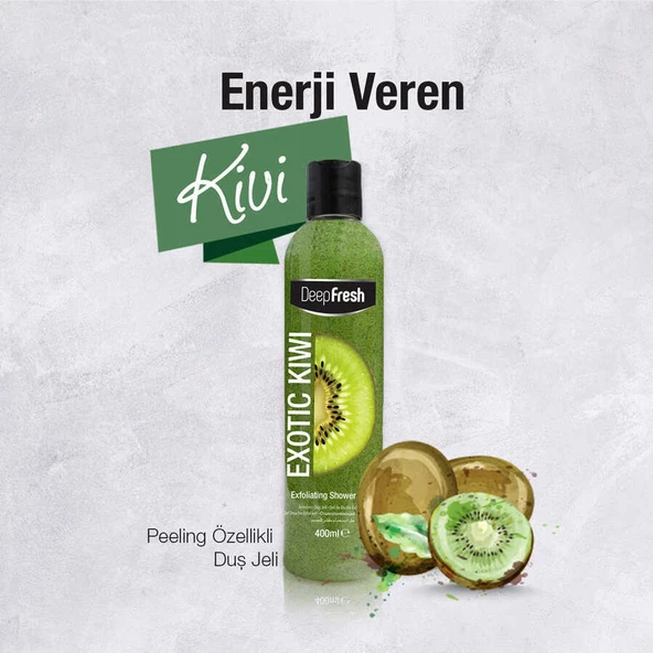 Deep Fresh Arındırıcı Duş Jeli Kivi 400 ml - Resim 7