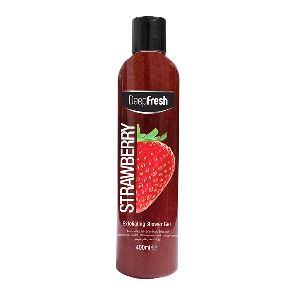 Deep Fresh Arındırıcı Duş Jeli Çilek 400 ml ürün görseli 1