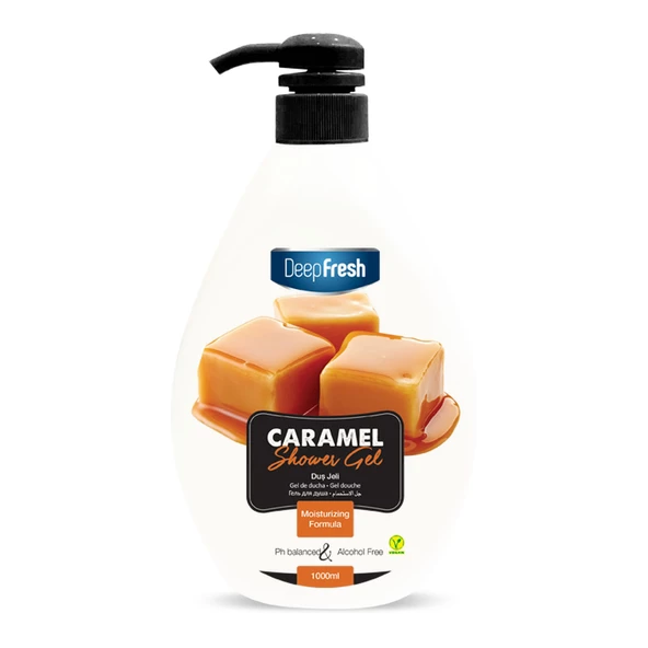Deep Fresh Karamel Duş Jeli 1 lt ürün görseli 1