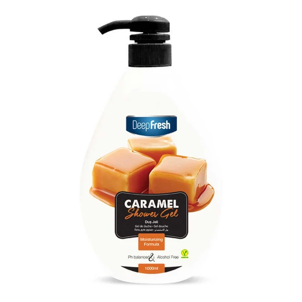 Deep Fresh Karamel Duş Jeli 1 lt - Resim 5