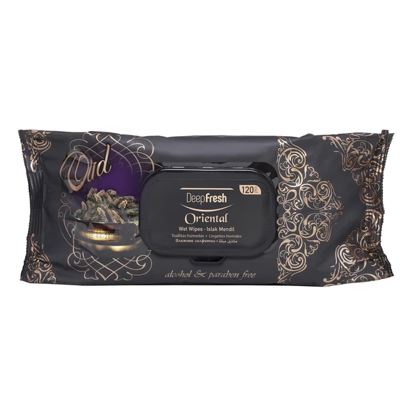 Deep Fresh Oriental Islak Mendil Oud 120 Yaprak ürün görseli 1
