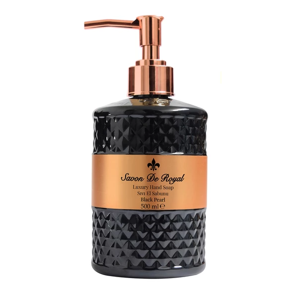 Savon De Royal Luxury Vegan Sıvı Sabun Black Pearl 500 ml ürün görseli 1