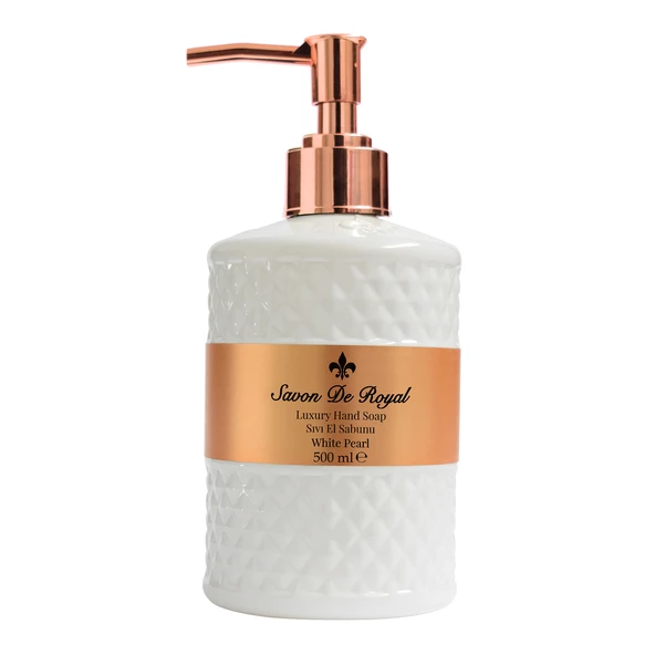 Savon De Royal Luxury Vegan Sıvı Sabun White Pearl 500 ml ürün görseli 1