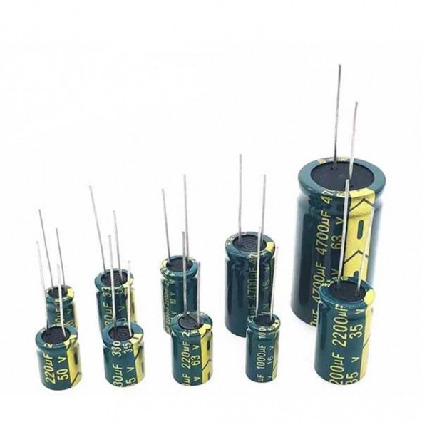 63 Volt 0.33 uF Kondansatör - Resim 2