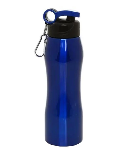 Mikro 750 ml Çelik Matara Mavi ürün görseli 1