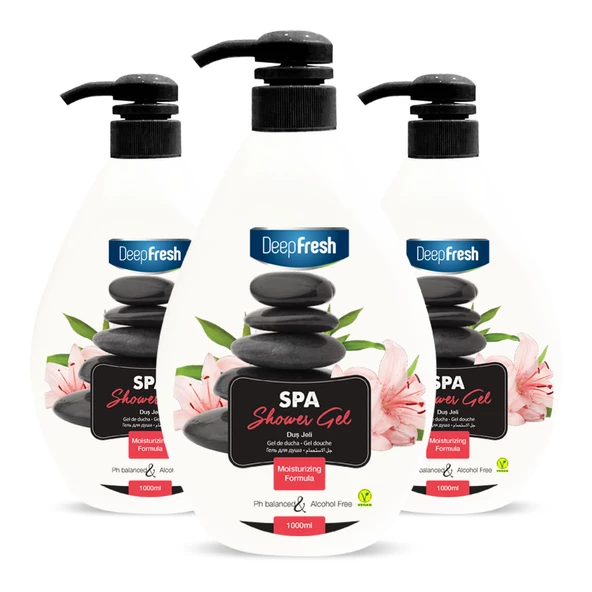 Deep Fresh Spa Duş Jeli 3 x 1 lt ürün görseli 1