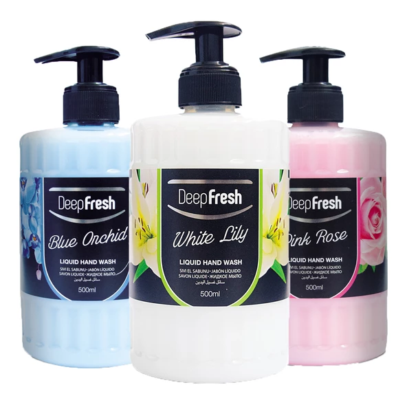 Deep Fresh Romance Sıvı Sabun Karma Paket 3 x 500 ml ürün görseli 1