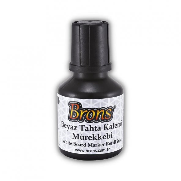 Siyah Yazı Tahta Kalem Mürekkebi 30 ml 1 Adet Brons Tahta Kalemi Mürekkebi 1 Adet ürün görseli 1