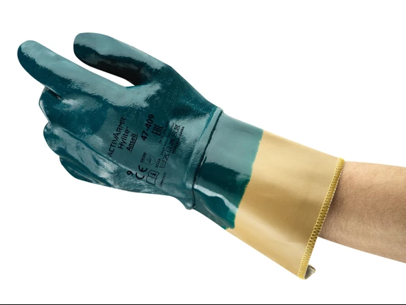 Ansell Hylite 47-409 Yağ Tutmaz Mekanik Dirençli Antistatik İş Eldiveni ürün görseli 1