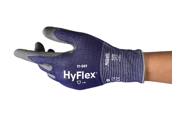 Ansell Hyflex 11-561 Kesilme Dirençli İş Eldiveni - Resim 2