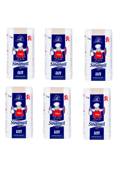 Sinangil Un 1 Kg x 6 Adet ürün görseli 1