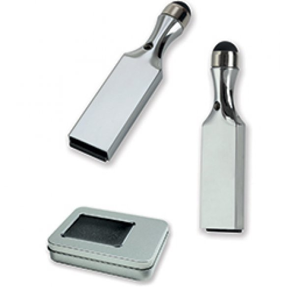8 GB Metal USB Bellek Touchpen ürün görseli 1