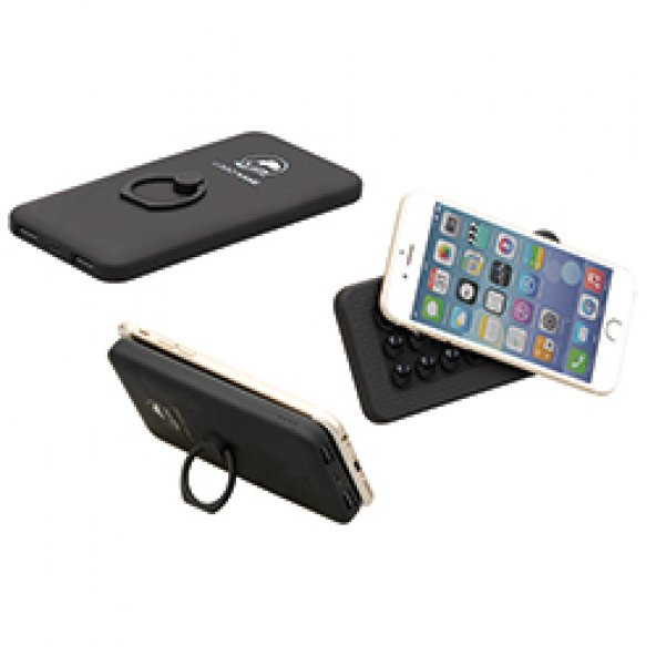6000 mAh Vantuzlu Power Bank Mobil Şarj Cihazı ürün görseli 1