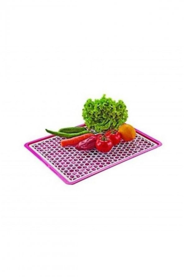 Pratik Lavabo Tezgah Üstü Bulaşık Kurutmalığı Süzmatik 22x40 Cm ürün görseli 1