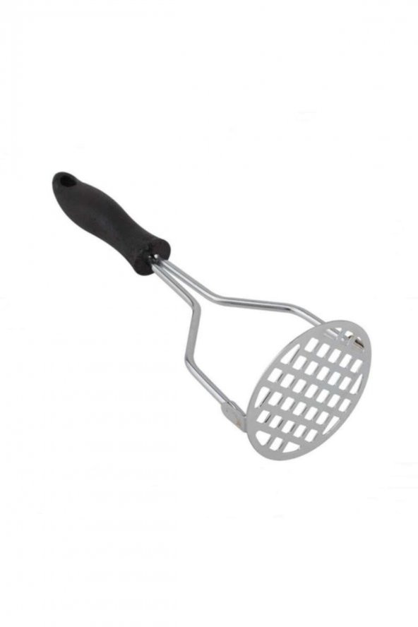 Renkli Plastik Saplı Paslanmaz Metal Patates Ezici Püre Yapıcı ürün görseli 1