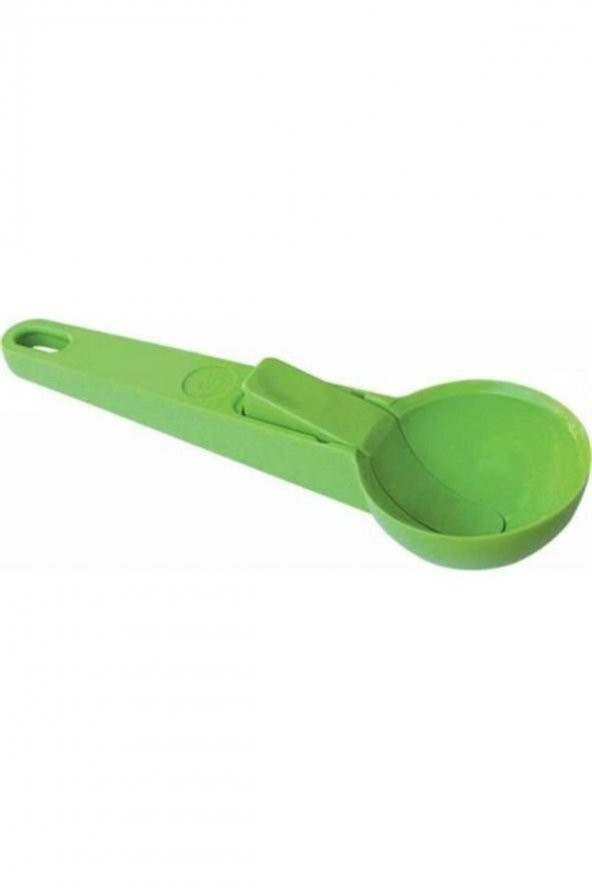 Pratik Mandallı Plastik Dondurma Servis Sunum Kepçesi Kaşığı ürün görseli 1