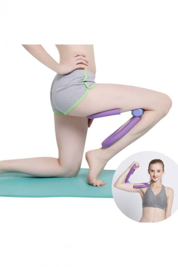 Vücut Geliştirme İçin Yoga ve Topsuz Pilates Hareketleri Yaylı Aparatı ürün görseli 1