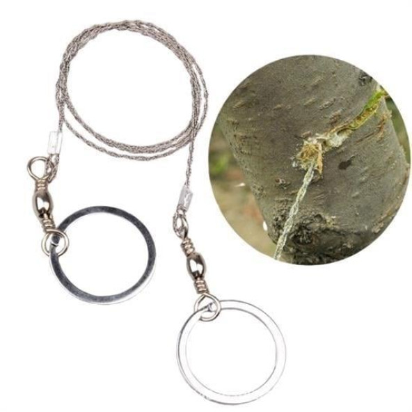 Karavanda ,Kampda  Taşınabilir Mini  Zincir  Cep Testeresi Dişli Tel Ahşap Plastik Metal Kesici ürün görseli 1