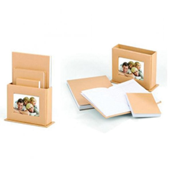 3lü defter setli Geri Dönüşümlü Notluk ürün görseli 1