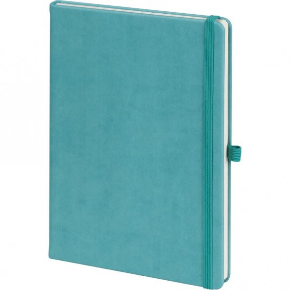 Lastikli Turkuaz Tarihsiz Defter ürün görseli 1