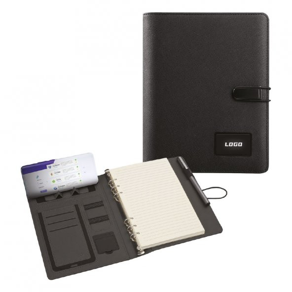 5000 mAh Powerbank Özellikli 16 GB USBli Powerbank Organizer Notluk ürün görseli 1