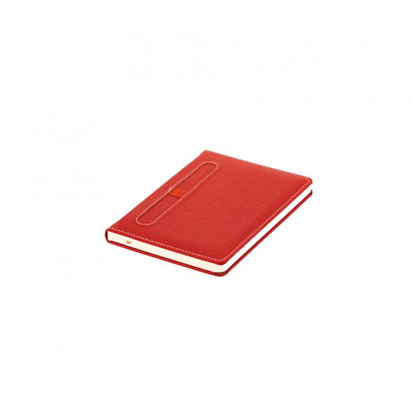 Kalem Takma Bölmeli Termoderi Kapaklı Kırmızı Defter ( 15 x 21 cm ) ürün görseli 1