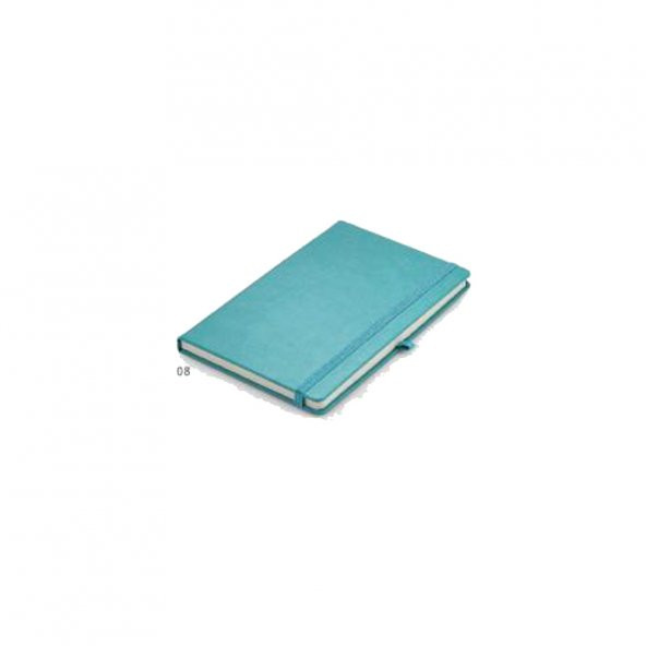 Termoderi Kapaklı Turkuaz Defter ( 13 x 21 cm ) ürün görseli 1