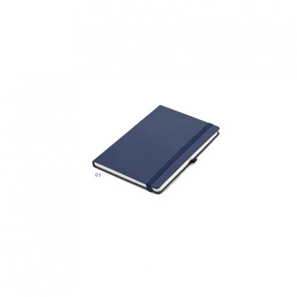 Termoderi Kapaklı Lacivert Defter ( 13 x 21 cm ) ürün görseli 1