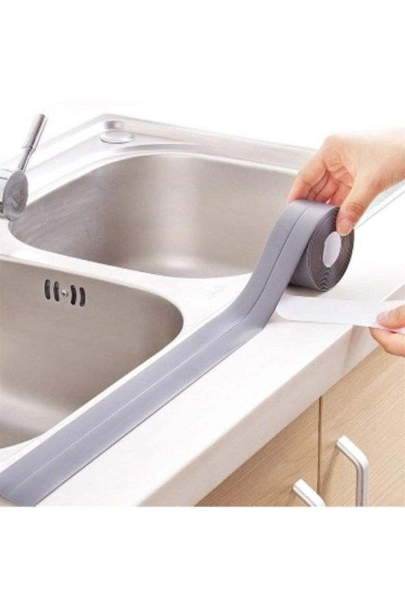 Gri Su Sızdırmaz Banyo Mutfak Lavabo Küvet İzolasyon Şerit Bant ürün görseli 1