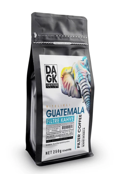 Dagk   Filtre Kahve Guatemala 250gr Öğütülmüş ürün görseli 1