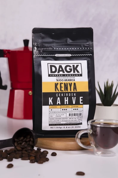 Dagk   Kenya Çekirdek Kahve 250gr - Resim 3