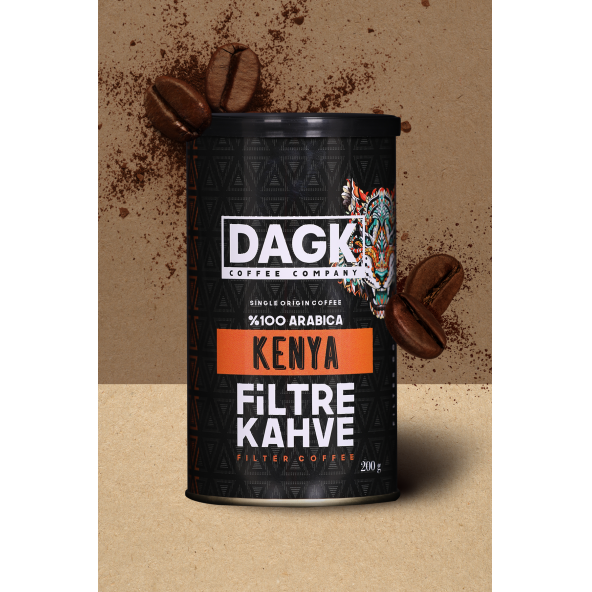 Dagk   Kenya Filtre Kahve 200g TNK (Öğütülmüş) ürün görseli 1