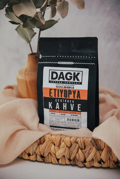 Dagk   Etiyopya Çekirdek Kahve 250gr - Resim 4