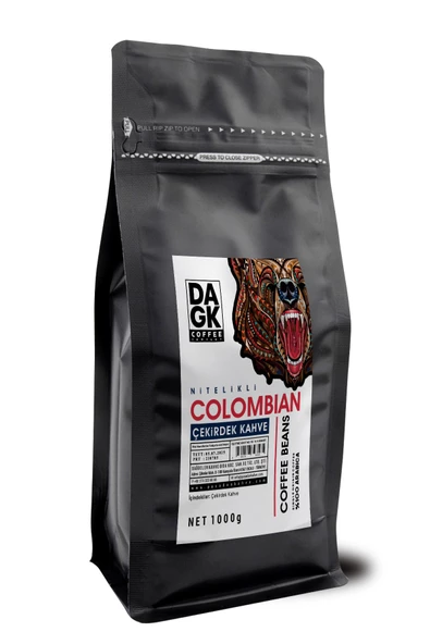 Dagk   Colombian  Kahve 1000gr ürün görseli 1