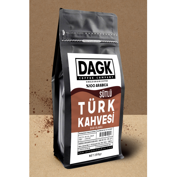 Dagk   Sütlü Türk Kahvesi ürün görseli 1