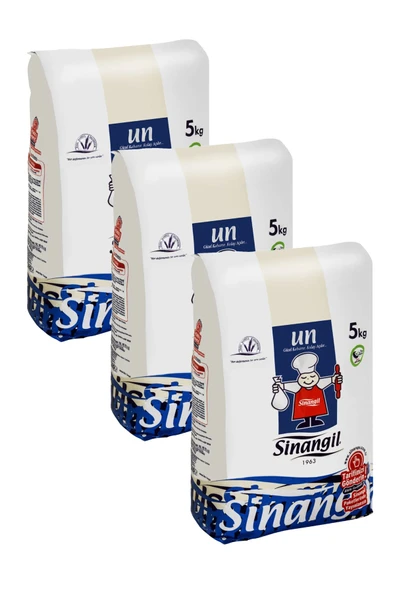 Sinangil Un 5 kg 3lü ürün görseli 1