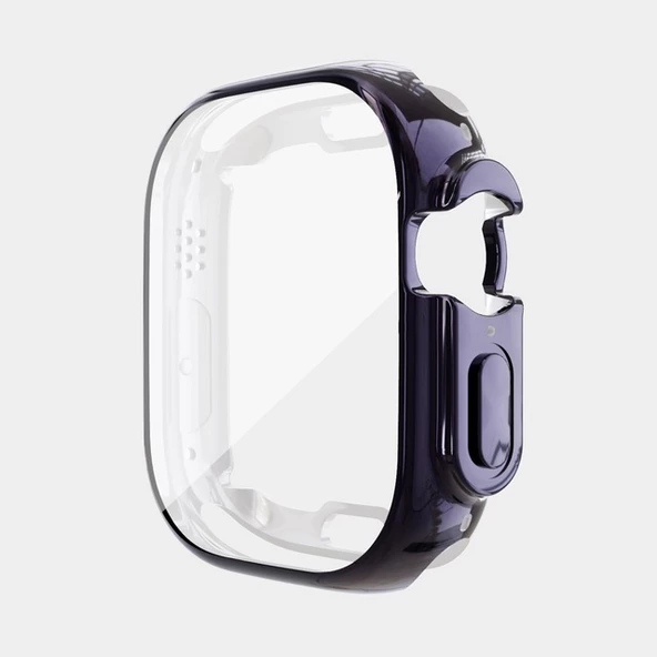 Gpack Apple Watch Ultra 49mm Kordon Önü Kapalı Renkli Silikon ürün görseli 1